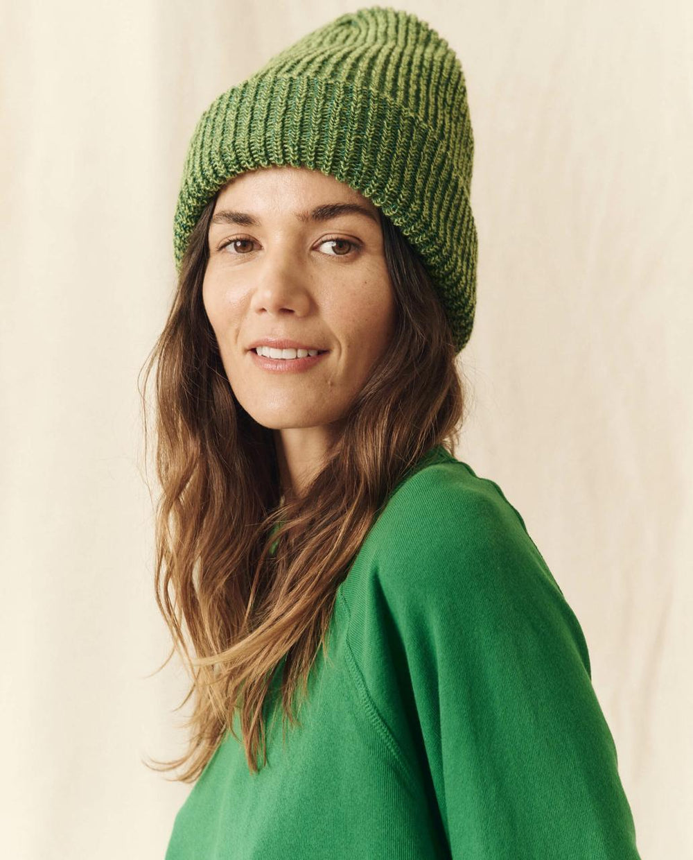 The Great. Accessories | The Beanie. Marled Holly Leaf - Women