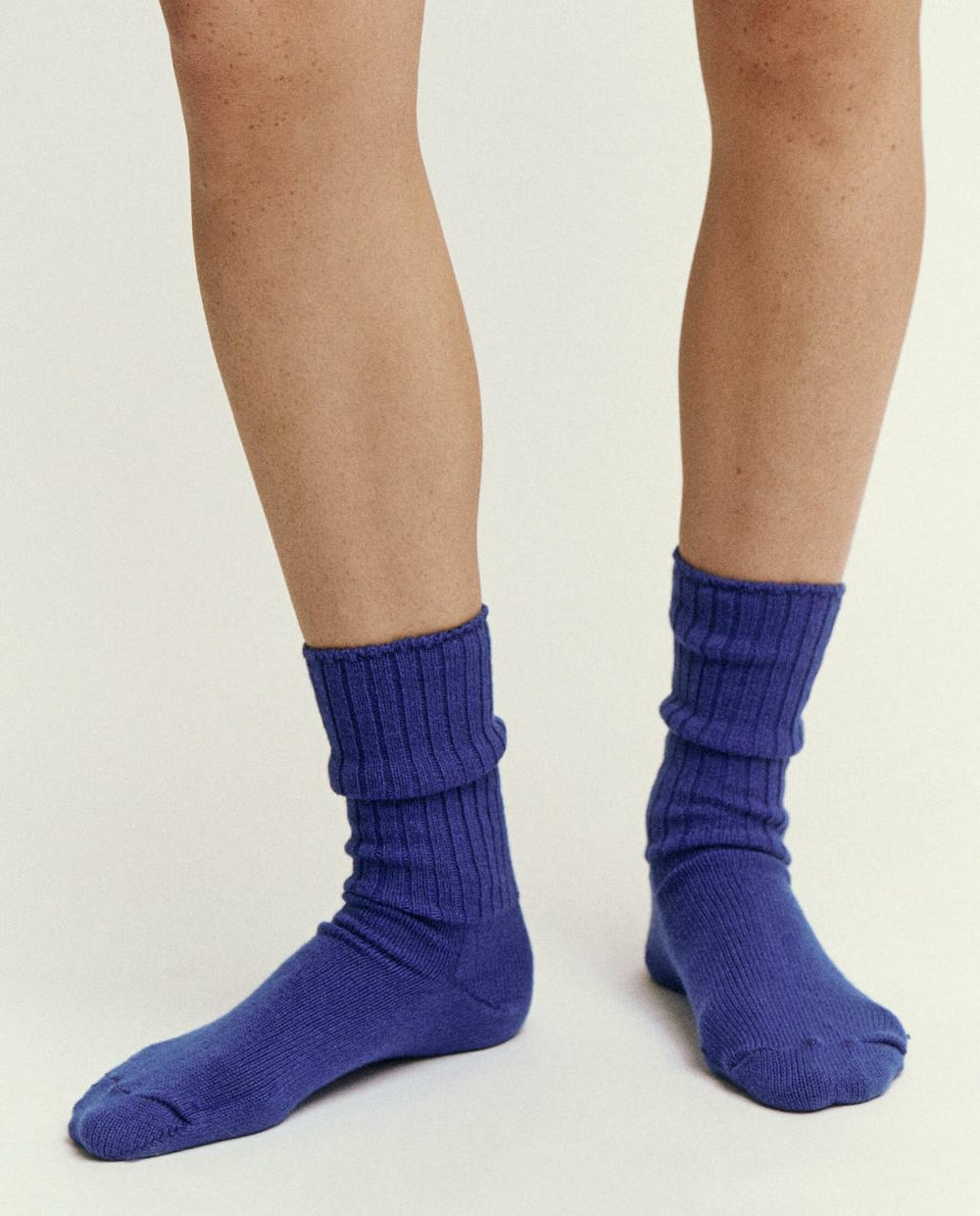 The Great. Accessories | The Cashmere Sock. Bright Blue - Women