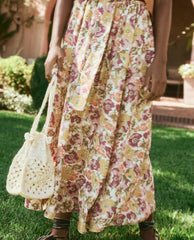 The Great. Accessories | The Crochet Drawstring Bag. Natural - Women