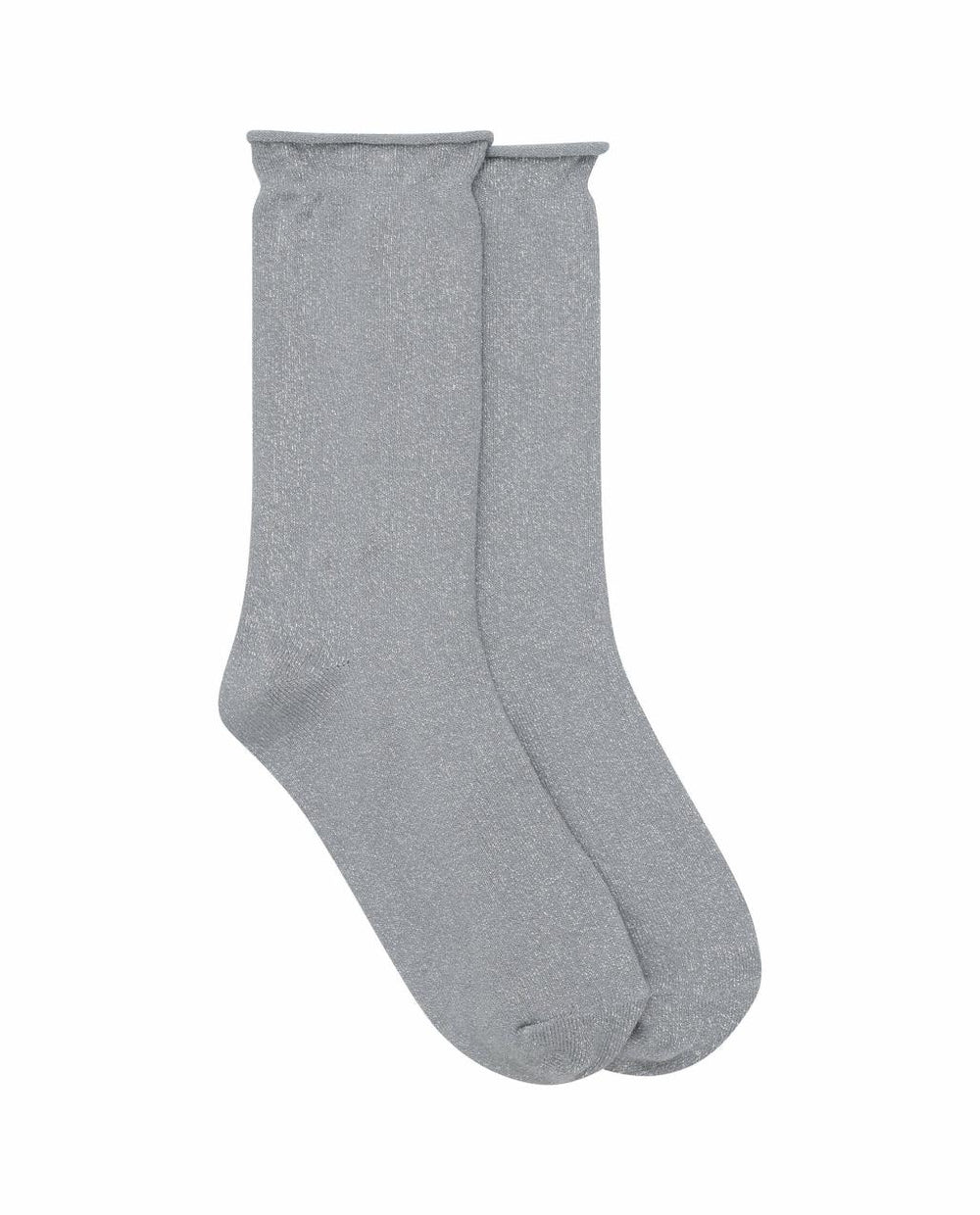 The Great. Accessories | The Lurex Sock. Silver - Women
