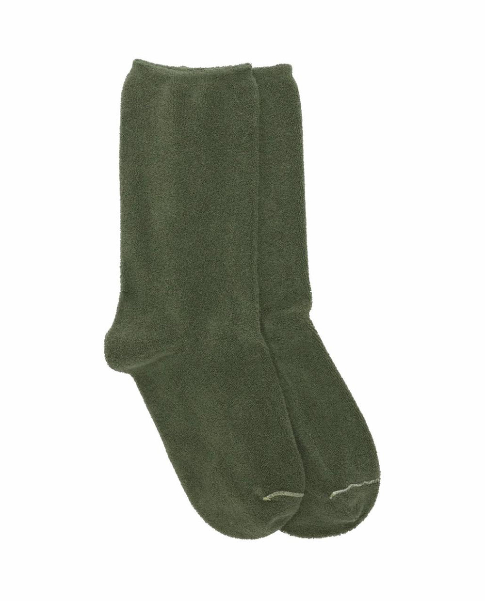 The Great. Accessories | The Microterry Sock. Army - Women