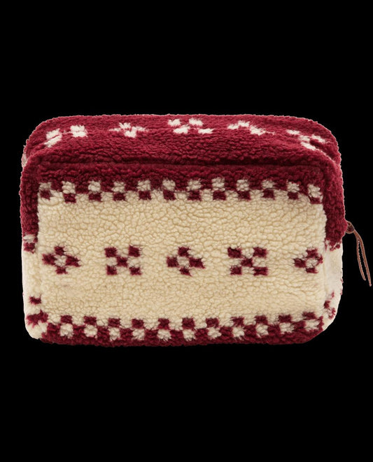 The Great. Accessories | The Sherpa Pouch. Bordeaux Geo - Women