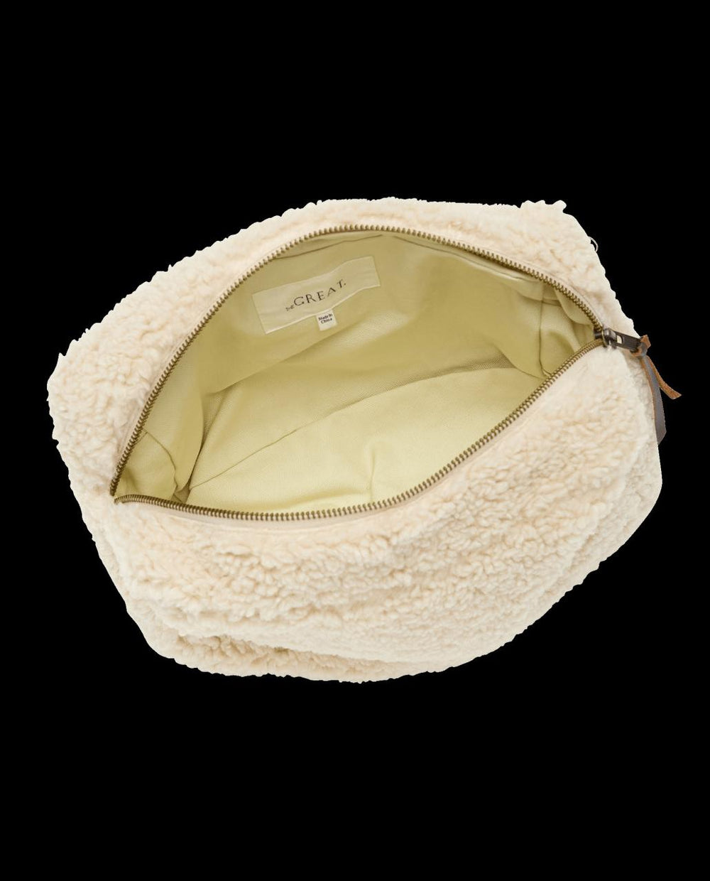 The Great. Accessories | The Sherpa Pouch. Malt - Women