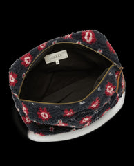 The Great. Accessories | The Sherpa Pouch. Navy Geo Daisy - Women