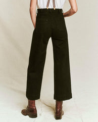 The Great. Denim | The Seafair Jean. Black - Women