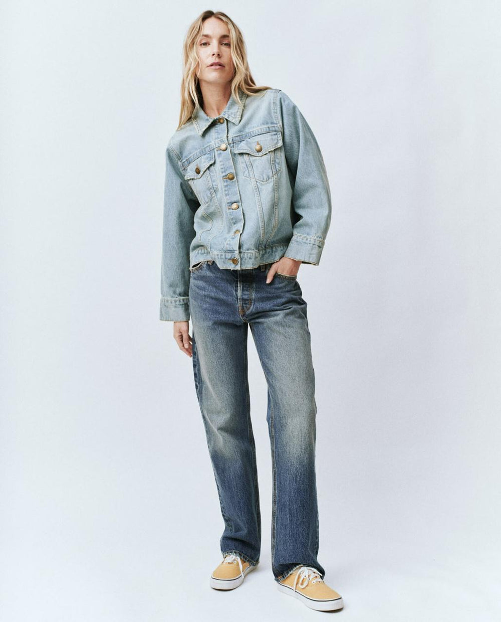 The Great. Denim | The Slouchy Jean Jacket. Great Plains Wash - Women
