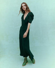The Great. Dresses | The Century Dress. Winter Pine - Women