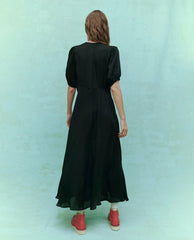 The Great. Dresses | The Gilded Dress. Black - Women