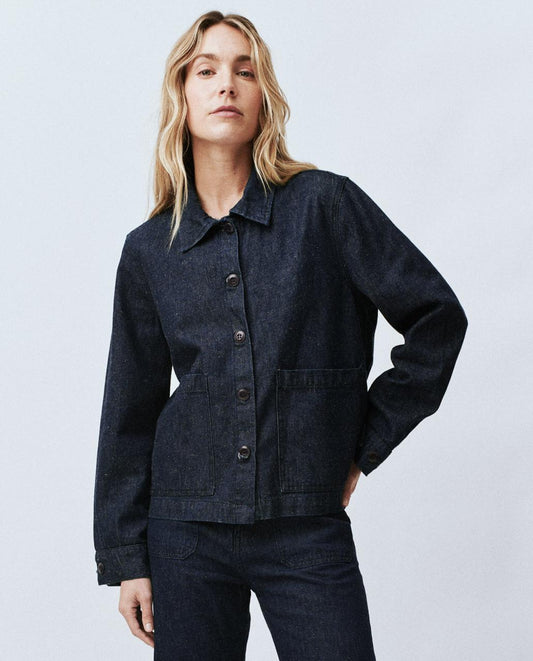 The Great. Jackets & Outerwear | The Chore Jacket. Rinse Wash - Women