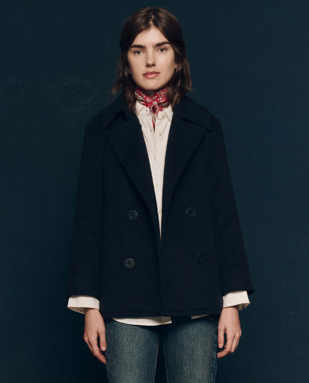 The Great. Jackets & Outerwear | The Peacoat. Navy - Women