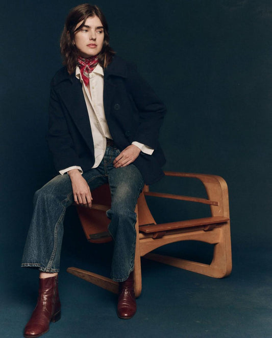 The Great. Jackets & Outerwear | The Peacoat. Navy - Women