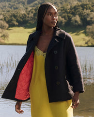 The Great. Jackets & Outerwear | The Peacoat. Navy - Women