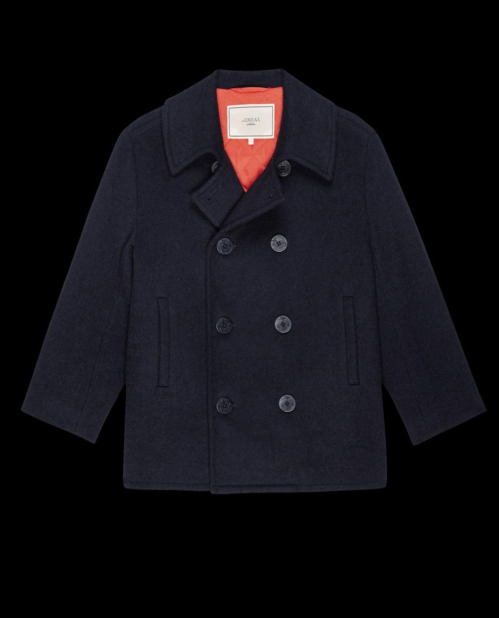 The Great. Jackets & Outerwear | The Peacoat. Navy - Women