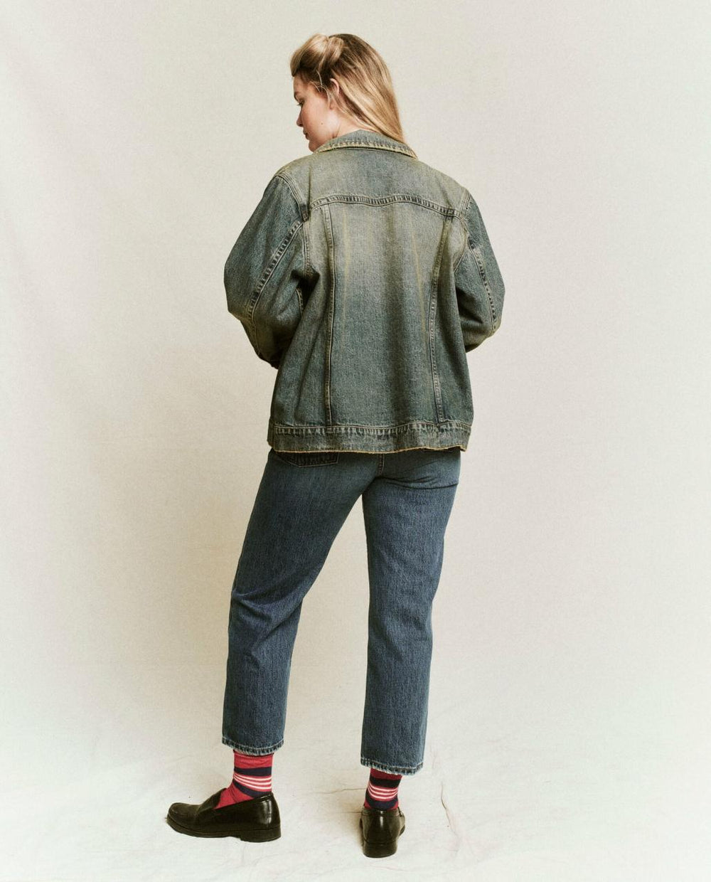 The Great. Jackets & Outerwear | The Slouchy Jean Jacket. Cargo Wash - Women