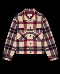 The Great. Jackets & Outerwear | The Smith Jacket. Larkspur Plaid - Women