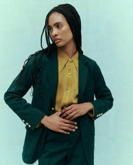 The Great. Jackets & Outerwear | The Tailored Blazer. Winter Pine - Women