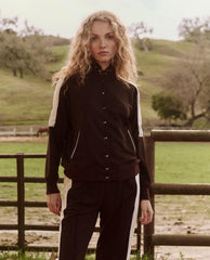 The Great. Jackets & Outerwear | The Track Jacket. Driftwood - Women