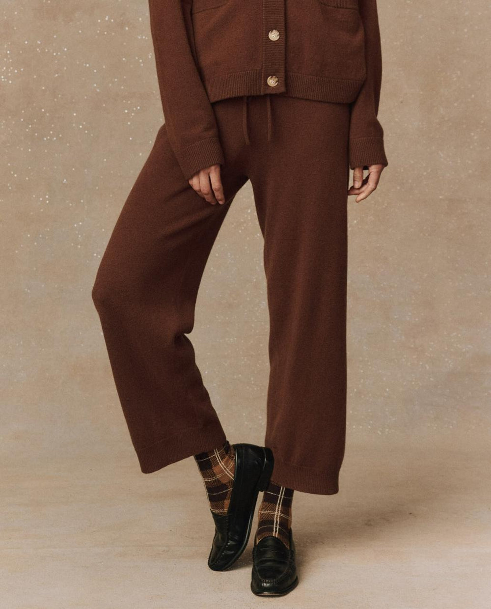 The Great. Pants | The Cashmere Lantern Pant. Santal - Women