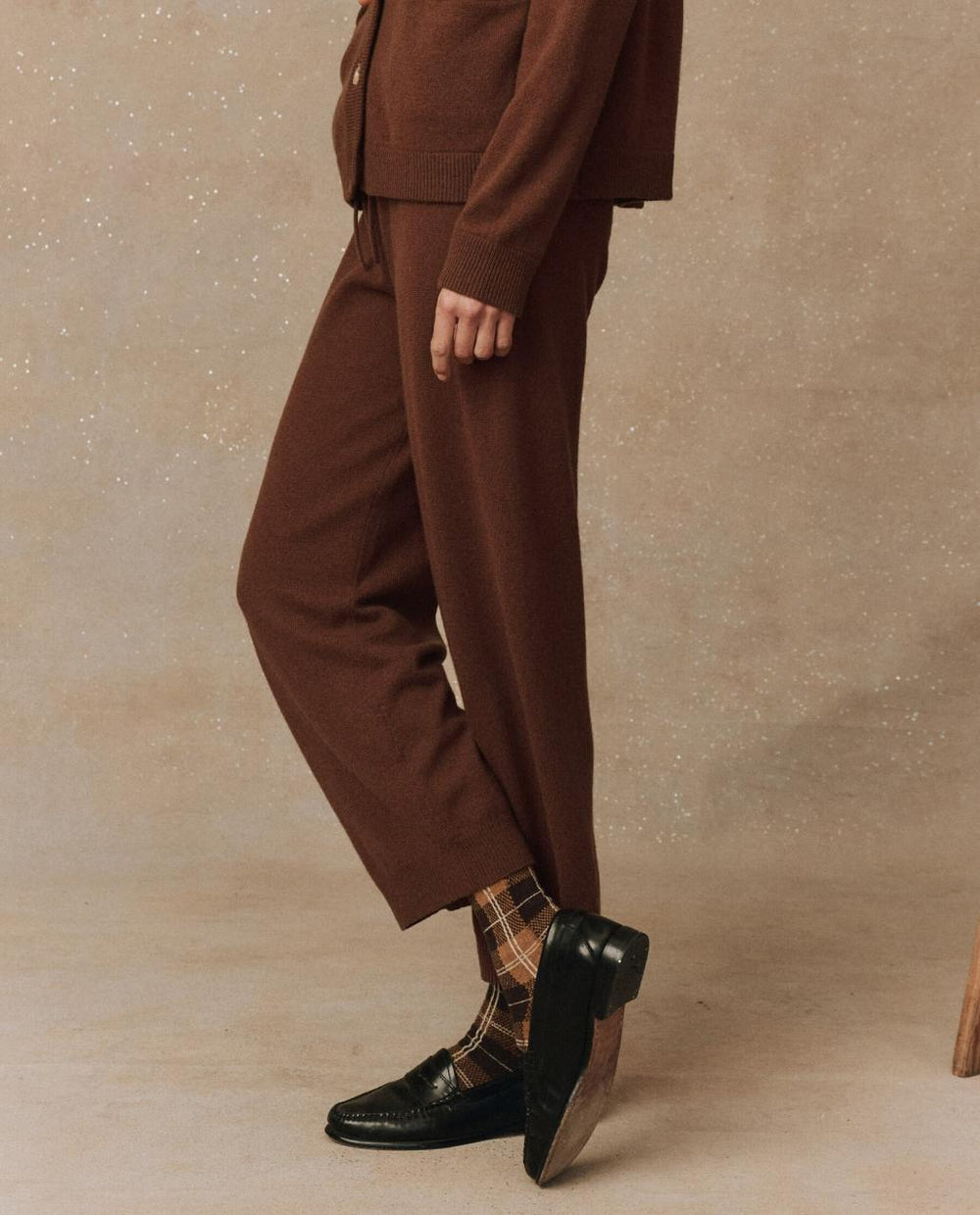 The Great. Pants | The Cashmere Lantern Pant. Santal - Women