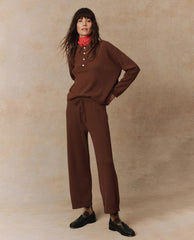 The Great. Pants | The Cashmere Lantern Pant. Santal - Women