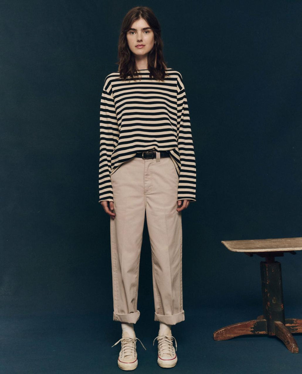 The Great. Pants | The Chino Pant. Sand - Women
