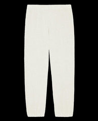 The Great. Pants | The Fleece Stadium Sweatpant. Washed White - Women