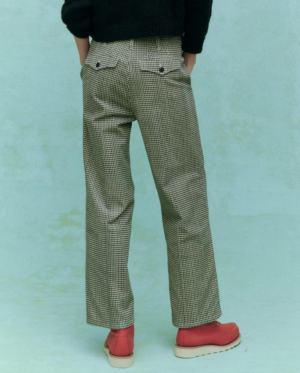 The Great. Pants | The Parker Trouser. Vintage Houndstooth - Women