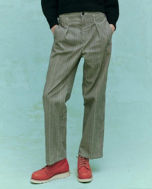 The Great. Pants | The Parker Trouser. Vintage Houndstooth - Women