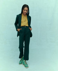 The Great. Pants | The Prim Trouser. Winter Pine - Women