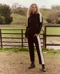 The Great. Pants | The Track Pant. Driftwood - Women