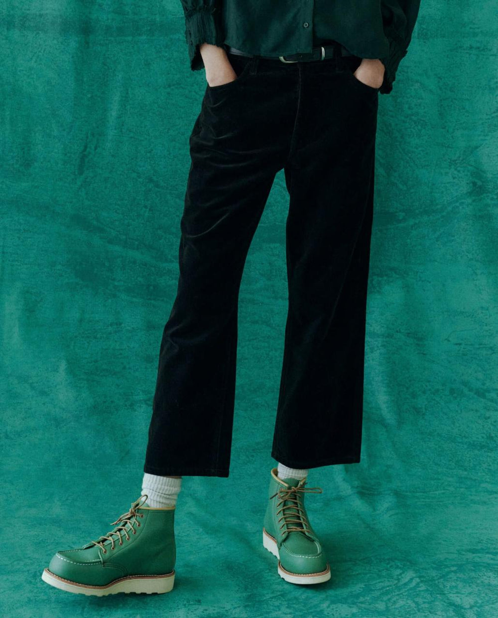 The Great. Pants | The Velvet Wayne Jean. Black - Women