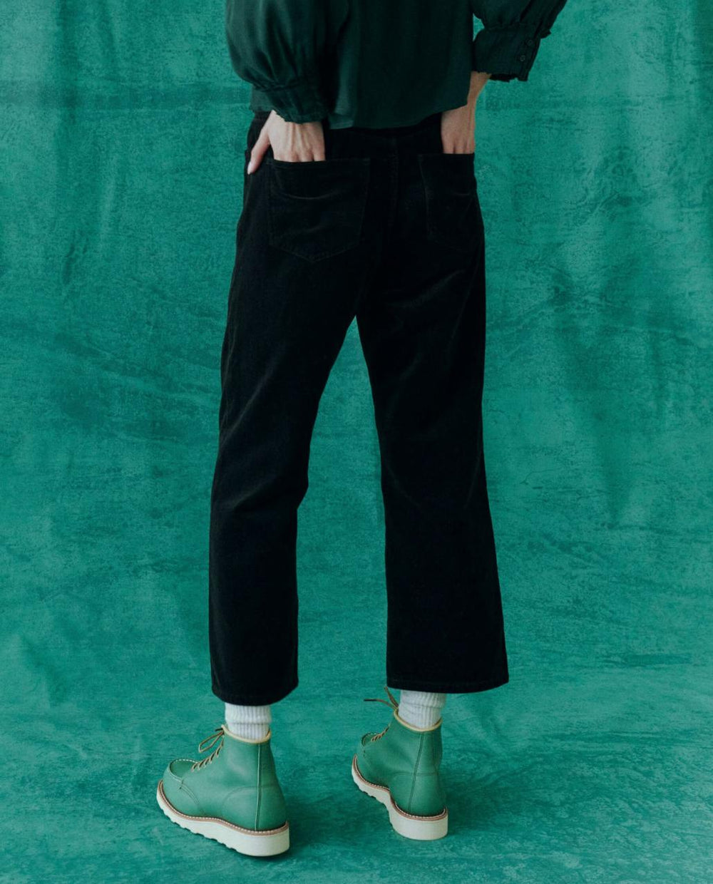 The Great. Pants | The Velvet Wayne Jean. Black - Women