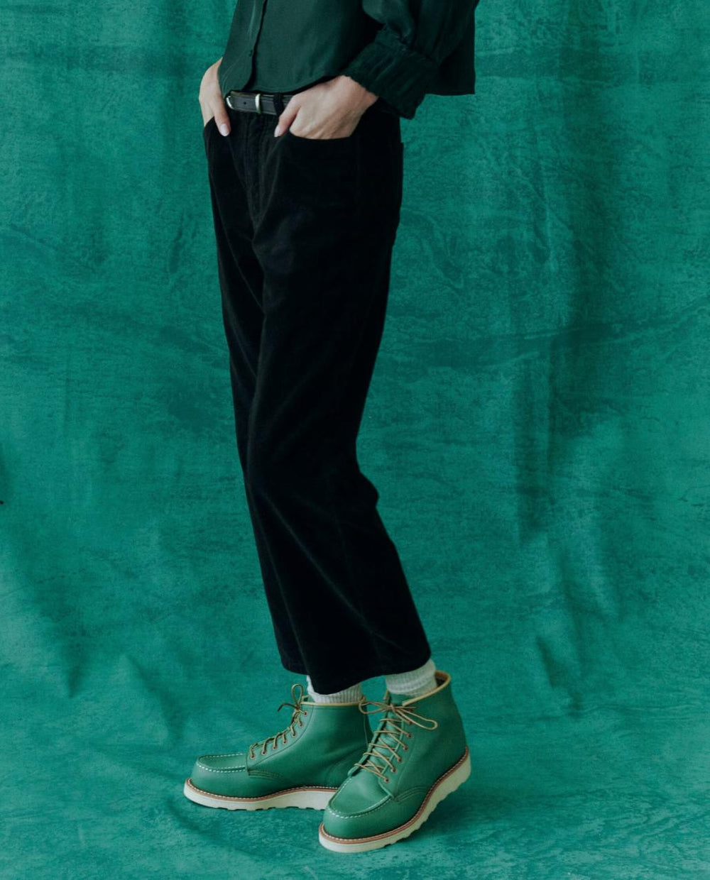 The Great. Pants | The Velvet Wayne Jean. Black - Women