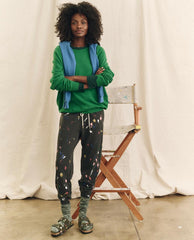 The Great. Shoes | Arizona Thyme Birkenstock With Paint. Thyme With Bright Multi Paint - Women