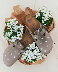 The Great. Shoes | BIRKENSTOCK Boston With Hand Painted Tooled Daisy. Iron Oiled Leath - Women
