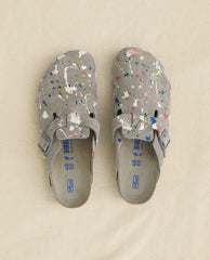 The Great. Shoes | Boston Coin Birkenstock With Paint. Coin With Bright Multi Paint - Women