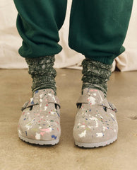 The Great. Shoes | Boston Coin Birkenstock With Paint. Coin With Bright Multi Paint - Women