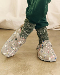 The Great. Shoes | Boston Coin Birkenstock With Paint. Coin With Bright Multi Paint - Women