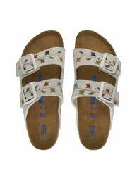 The Great. Shoes | The BIRKENSTOCK Arizona With Hand Painted Tooled Tulip. Antique Whi - Women