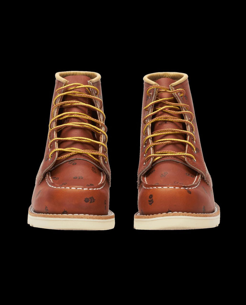 The Great. Shoes | The Red Wing Heritage Boot. Oro Legacy Embossed Floral - Women