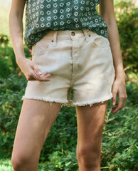 The Great. Skirts & Shorts | The Clark Short. Washed White - Women
