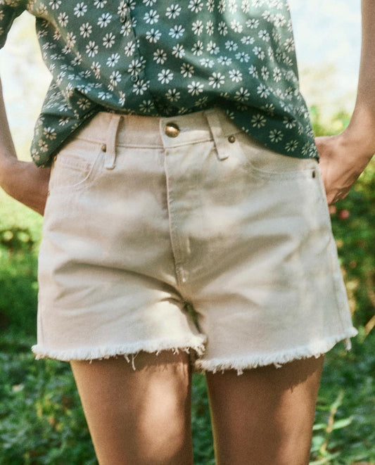 The Great. Skirts & Shorts | The Clark Short. Washed White - Women