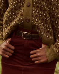 The Great. Skirts & Shorts | The Column Skirt. Cord Cinnabar - Women