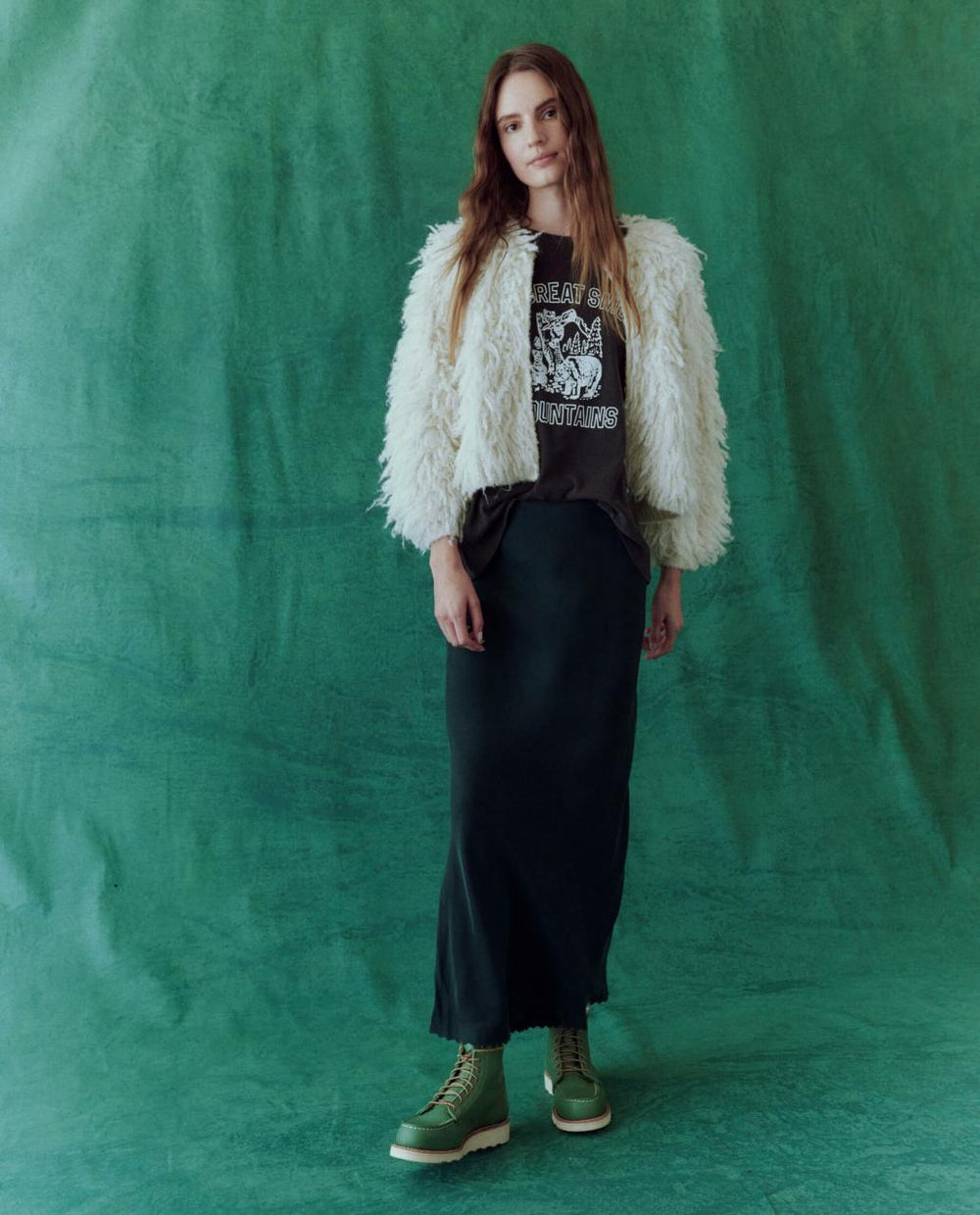 The Great. Skirts & Shorts | The Seabank Skirt. Winter Pine - Women