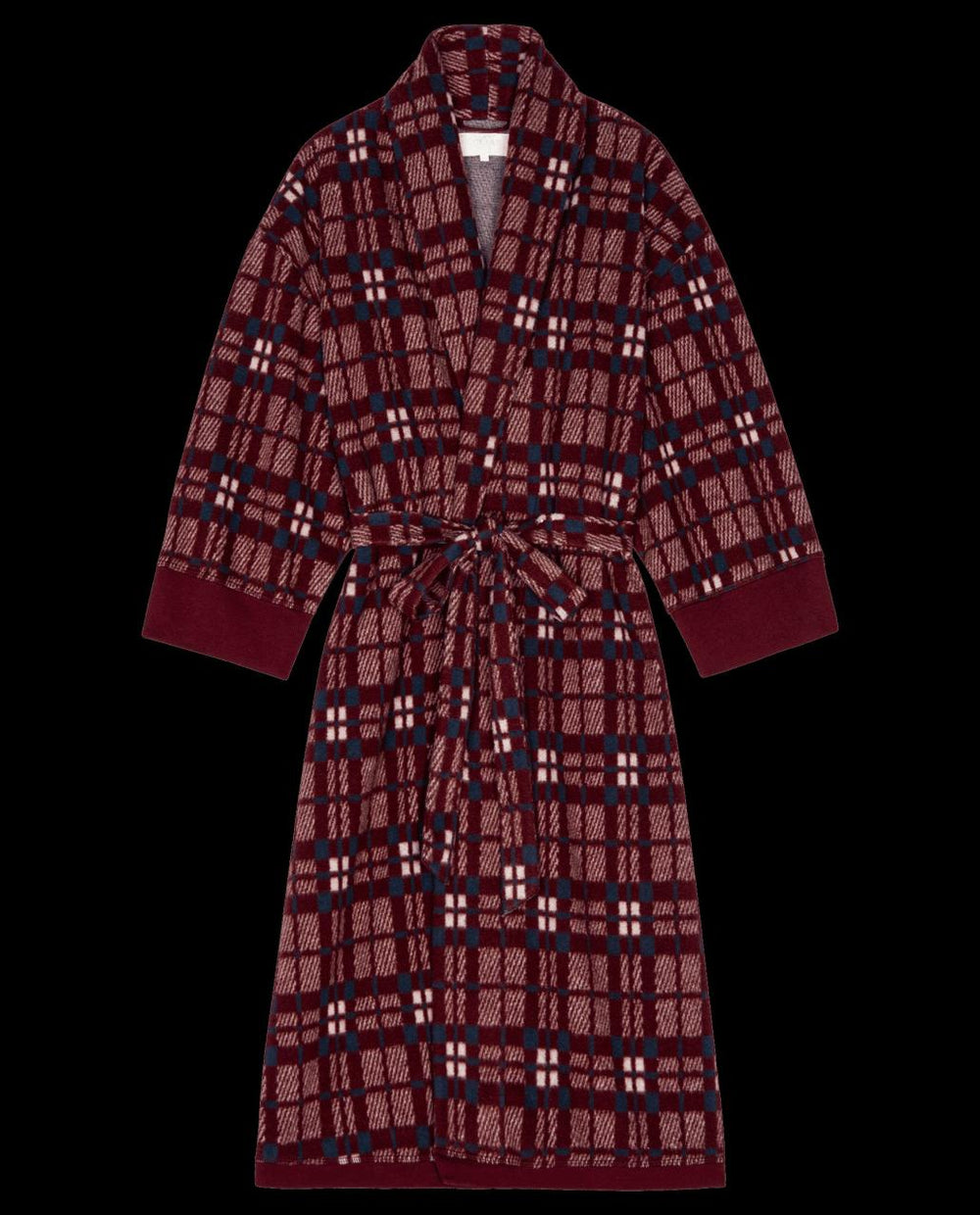 The Great. Sleep Robes | The Plush Fleece Robe. Fireside Plaid - Women