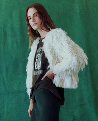 The Great. Sweaters | The Boucle Loop Cardigan. Soft White - Women