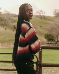 The Great. Sweaters | The Bubble Pullover. Reflection Stripe - Women