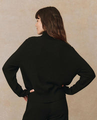 The Great. Sweaters | The Cashmere Turtleneck Sweater. Black - Women