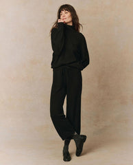 The Great. Sweaters | The Cashmere Turtleneck Sweater. Black - Women