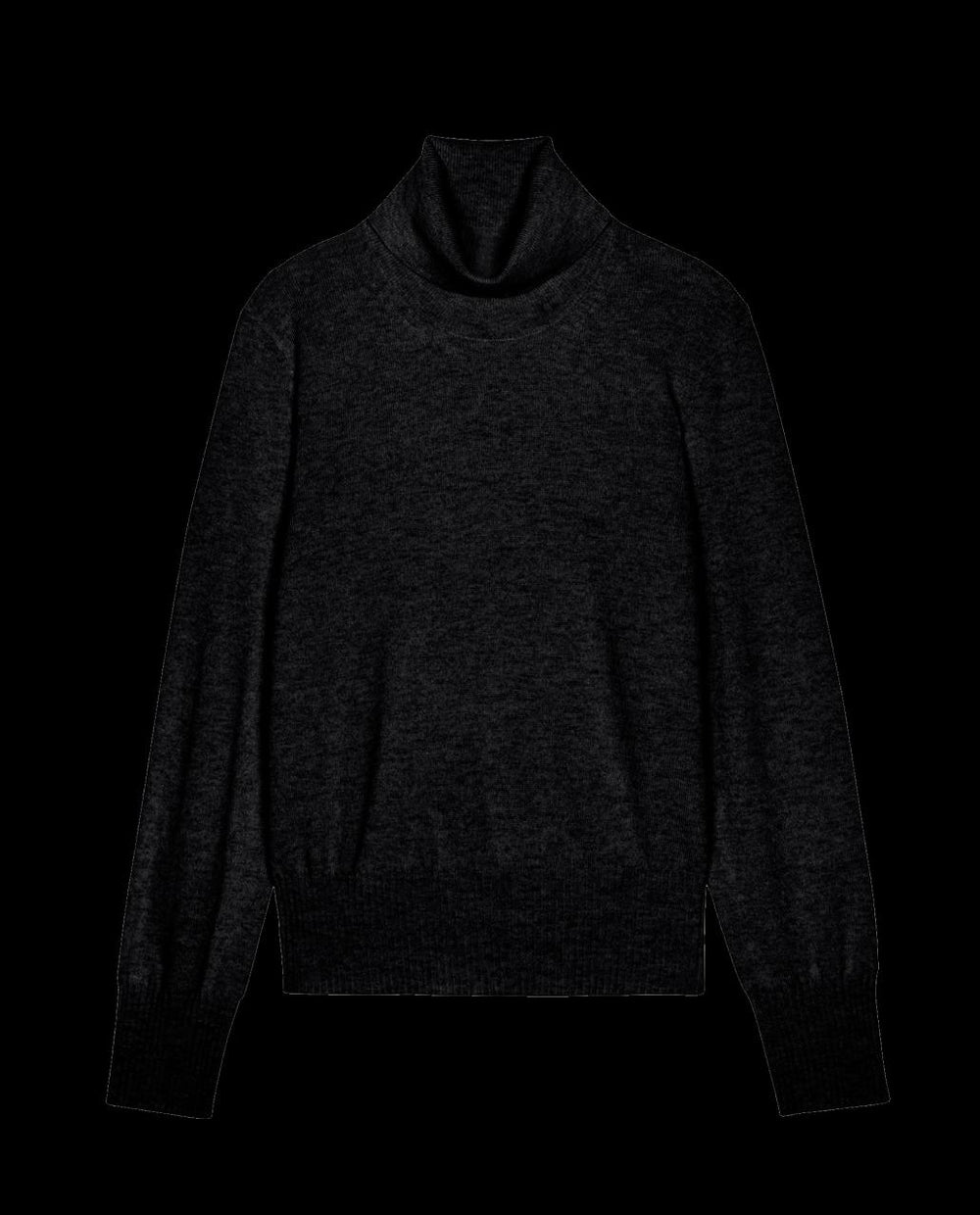 The Great. Sweaters | The Cashmere Turtleneck Sweater. Black - Women
